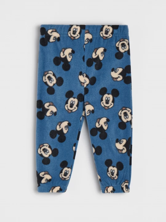 Obrázek produktu Sinsay - Spodnie polarowe z nadrukiem Mickey Mouse - niebieski