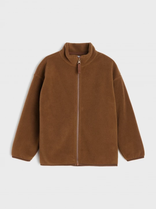 Obrázek produktu Sinsay - Bluza polarowa - brązowy