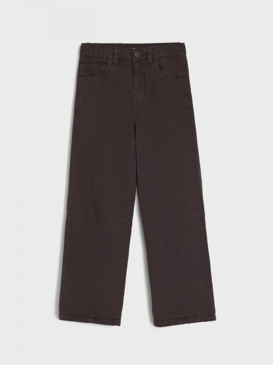 Obrázek produktu Sinsay - Jeansy relaxed straight - dark grey jeans