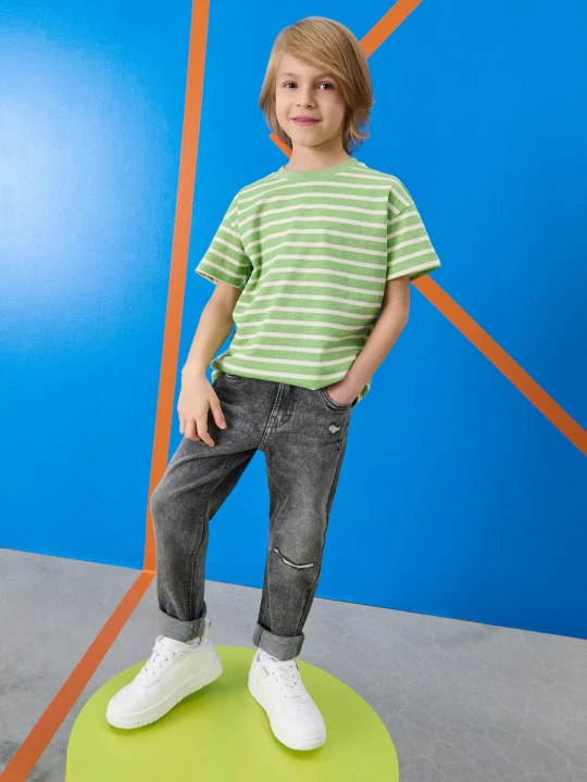 Obrázek produktu Sinsay - Jeansy straight fit - szary