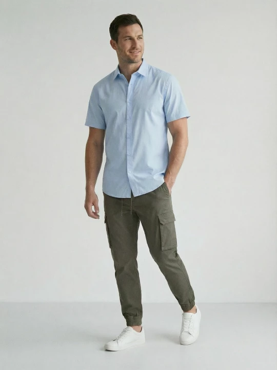 Obrázek produktu Sinsay - Kalhoty jogger cargo - khaki