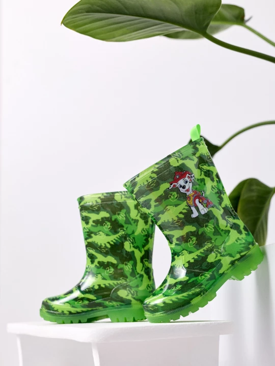 Obrázek produktu Sinsay - Kalosze ze świecącą podeszwą LED PAW Patrol - green spruce