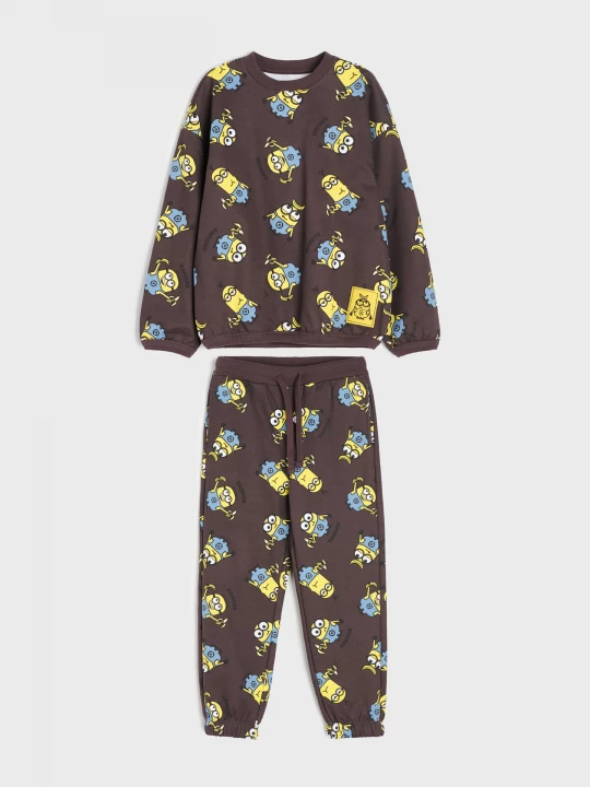 Obrázek produktu Sinsay - Komplet dresowy: bluza i spodnie Minions - szary