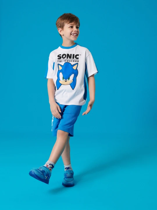 Obrázek produktu Sinsay - Komplet dzianinowy Sonic The Hedgehog - niebieski