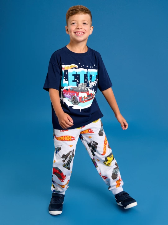 Obrázek produktu Sinsay - Koszulka Hot Wheels - granatowy