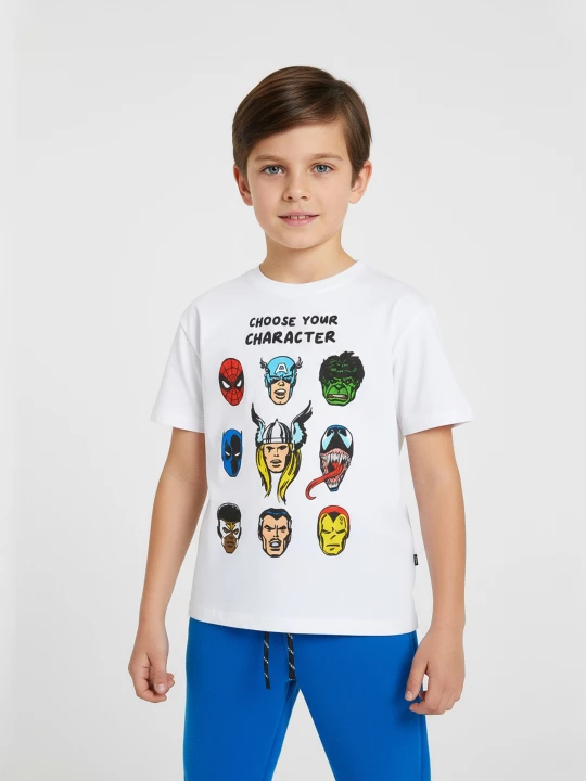 Obrázek produktu Sinsay - Koszulka Marvel - biały