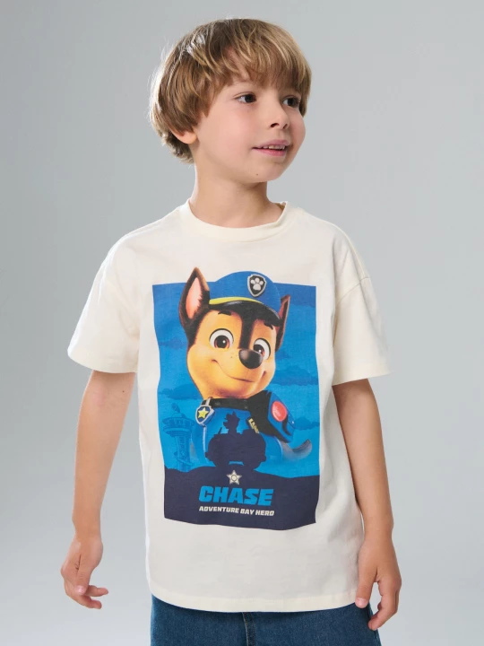 Obrázek produktu Sinsay - Koszulka PAW Patrol - kremowy