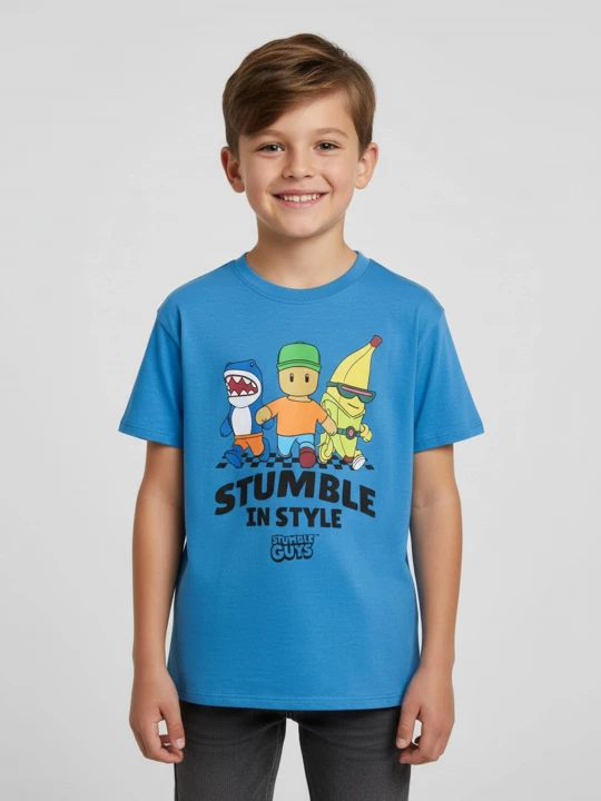Obrázek produktu Sinsay - Koszulka Stumble Guys - niebieski