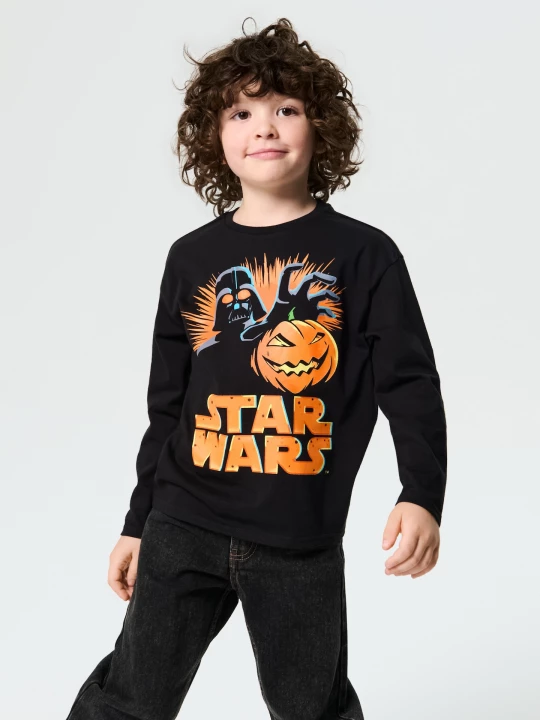 Obrázek produktu Sinsay - Koszulka z długimi rękawami Star Wars - czarny