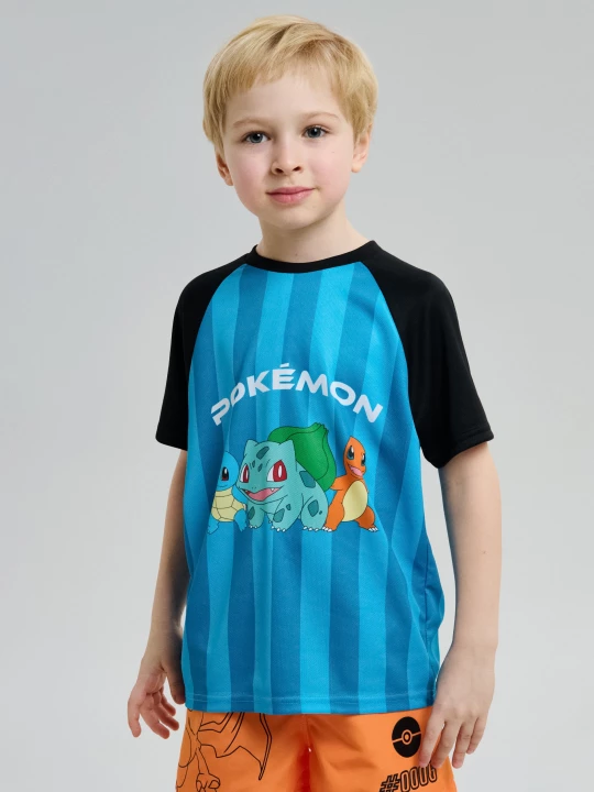 Obrázek produktu Sinsay - Koszulka z nadrukiem Pokémon - niebieski