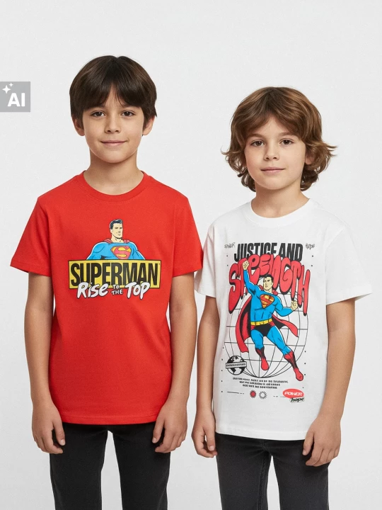 Obrázek produktu Sinsay - Koszulki 2 pack Superman - wielobarwny