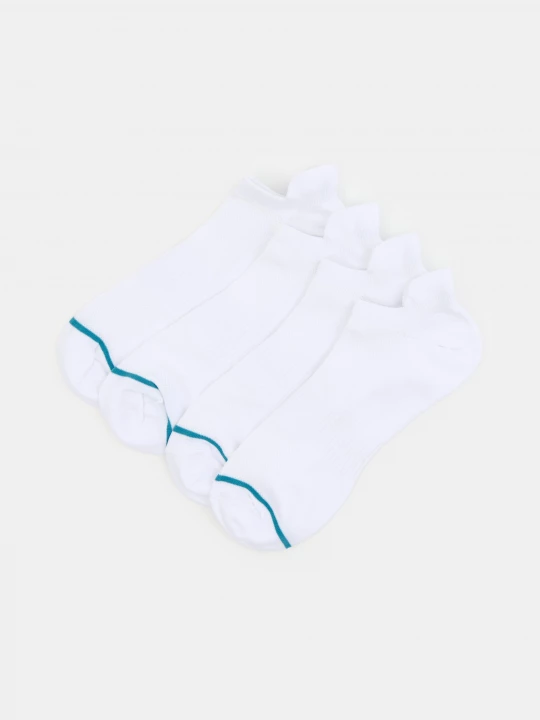 Obrázek produktu Sinsay - Krátké ponožky 4 pack - bílá