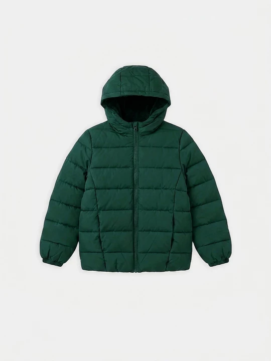 Obrázek produktu Sinsay - Kurtka puffer z kapturem - zielony