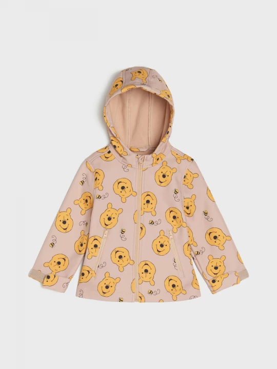 Obrázek produktu Sinsay - Kurtka softshell z polarową podszewką Winnie the Pooh - beżowy