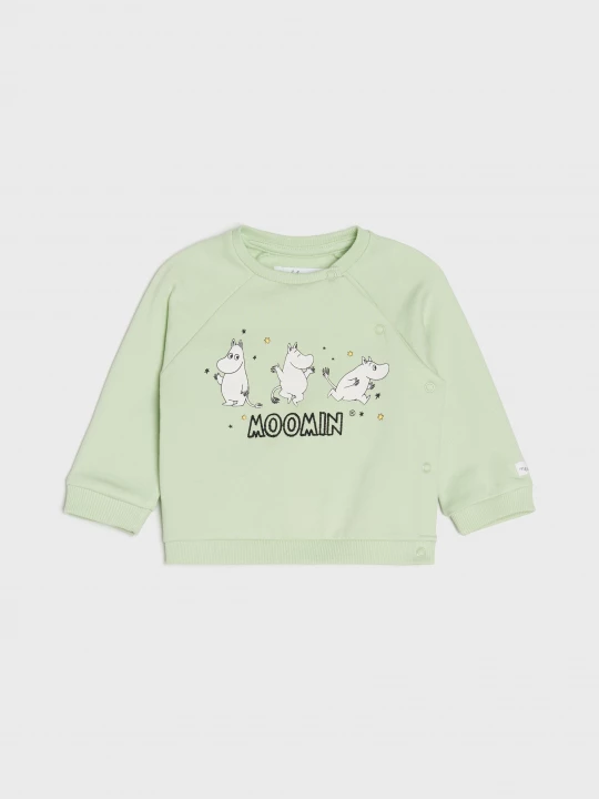 Obrázek produktu Sinsay - Mikina The Moomins - mentolová