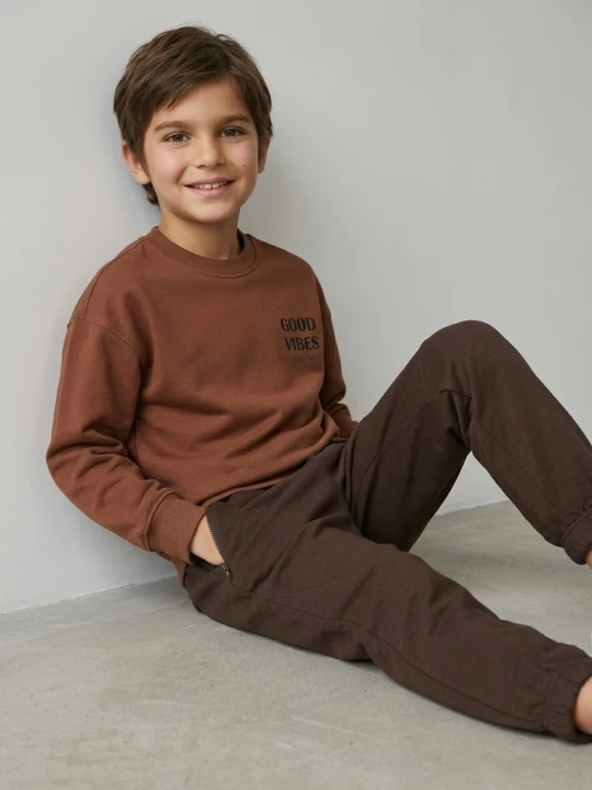 Obrázek produktu Sinsay - Bluzy crewneck z bawełną 2 pack - wielobarwny