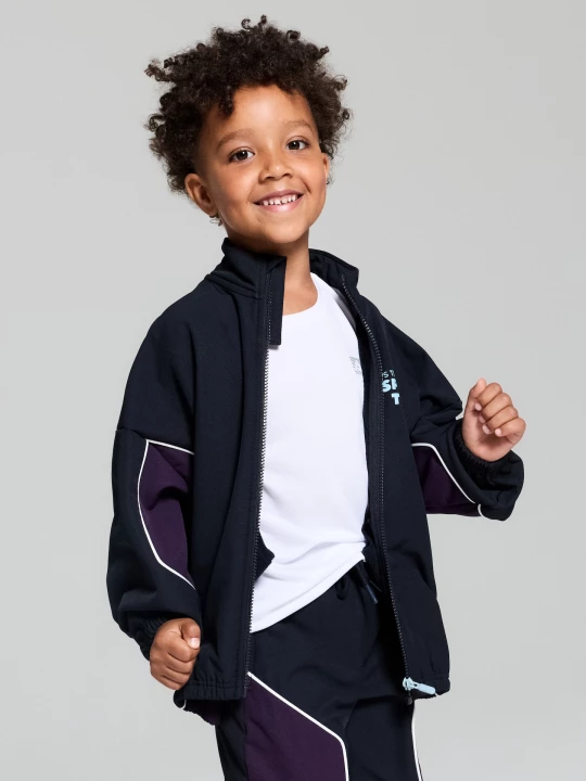 Obrázek produktu Sinsay - Ocieplana bluza sportowa z kontrastową lamówką Active - granatowy