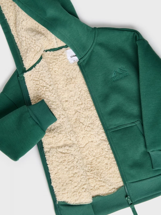 Obrázek produktu Sinsay - Ocieplana bluza z kapturem - green spruce