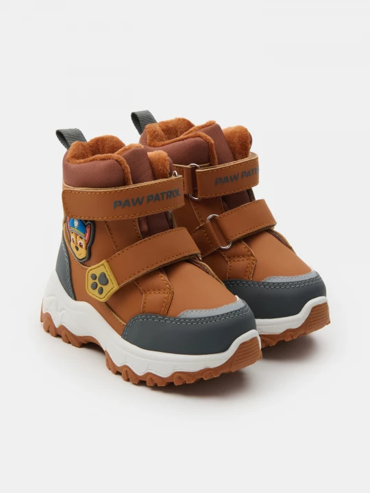 Obrázek produktu Sinsay - Ocieplane śniegowce PAW Patrol zapinane na podwójne rzepy z wełnianą wkładką - żółty