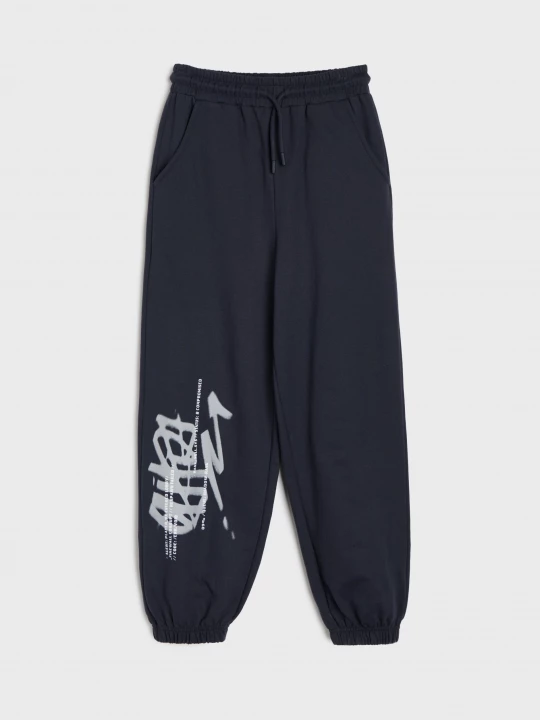 Obrázek produktu Sinsay - Spodnie dresowe oversize jogger - szary