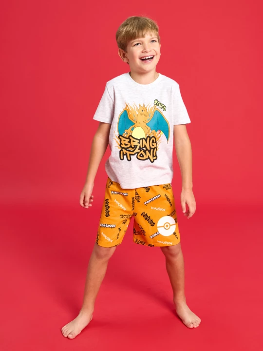 Obrázek produktu Sinsay - Piżama dwuczęściowa Pokémon - szary
