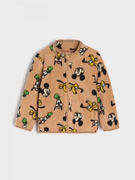 Obrázek produktu Sinsay - Polar na zamek Mickey Mouse - brązowy