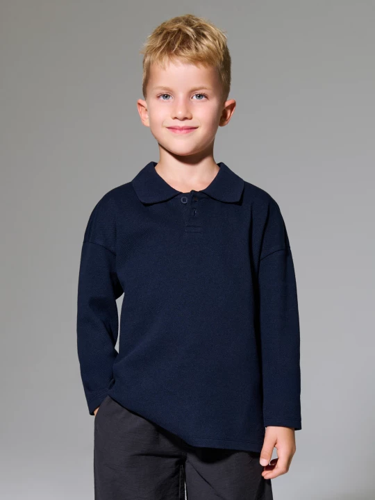 Obrázek produktu Sinsay - Bluza polo - granatowy