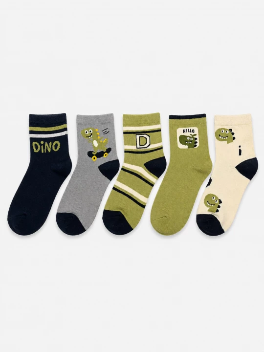 Obrázek produktu Sinsay - Skarpetki z bawełną 5 pack - wielobarwny