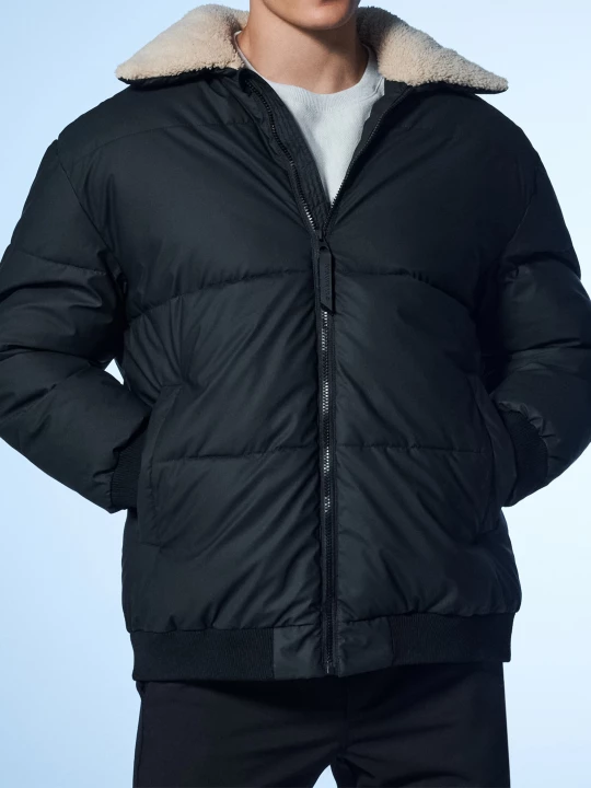 Obrázek produktu Sinsay - Prošívaná puffer bunda - černá