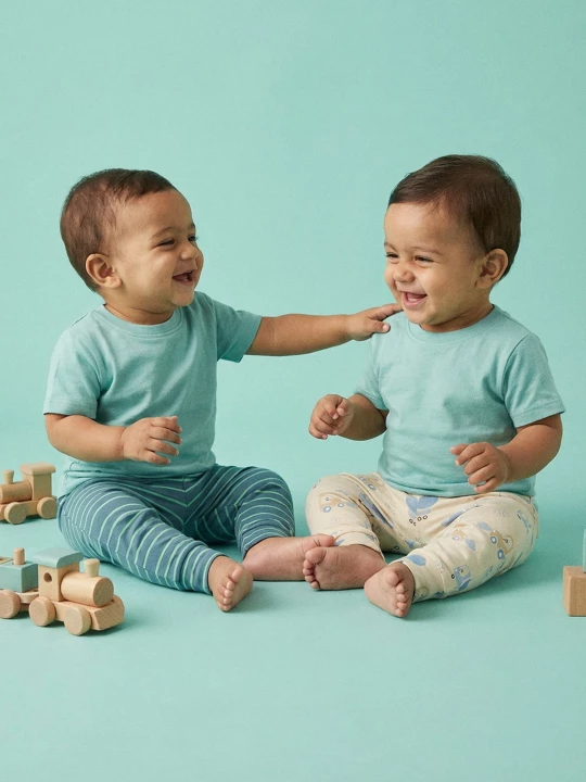 Obrázek produktu Sinsay - Legginsy 2 pack - kremowy