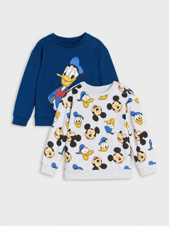 Obrázek produktu Sinsay - Bluzy 2 pack Mickey Mouse - szary