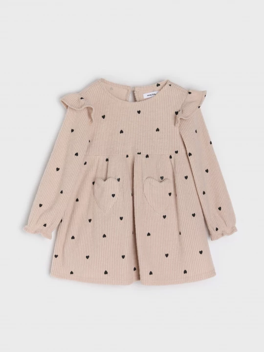 Obrázek produktu Sinsay - Šaty babydoll - béžová