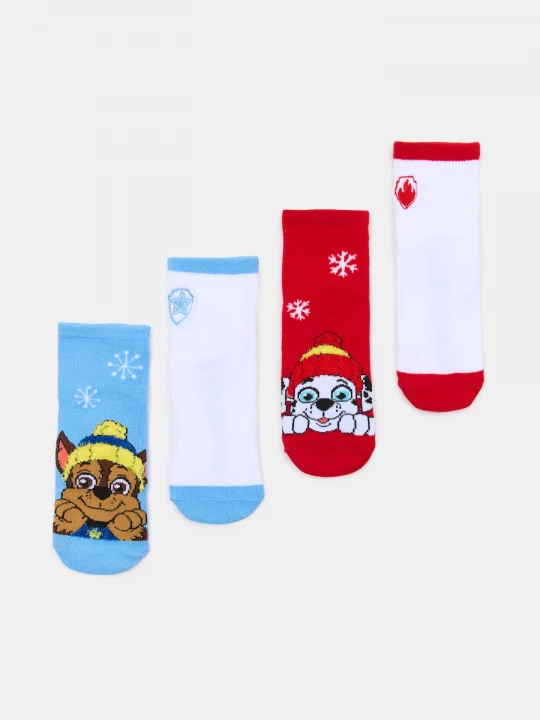 Obrázek produktu Sinsay - Skarpetki z nadrukiem 4 pack PAW Patrol - wielobarwny