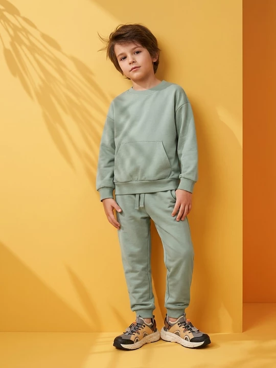 Obrázek produktu Sinsay - Komplet: bluza i spodnie - zielony