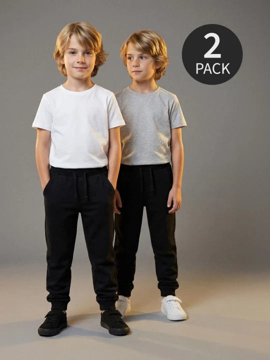 Obrázek produktu Sinsay - Spodnie 2 pack - czarny