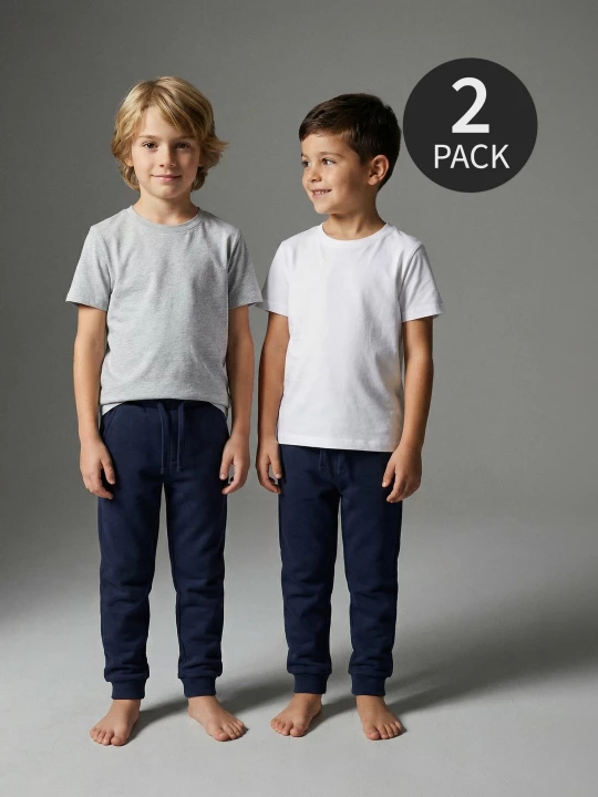 Obrázek produktu Sinsay - Spodnie 2 pack - granatowy