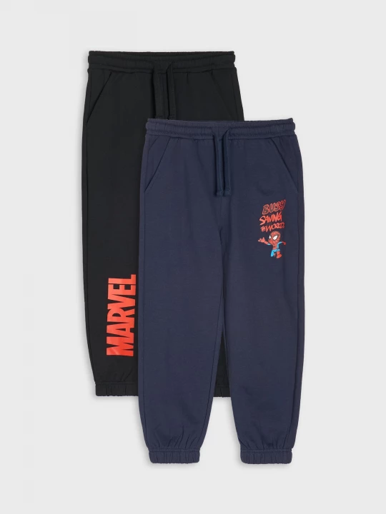 Obrázek produktu Sinsay - Spodnie dresowe 2 pack Marvel - wielobarwny