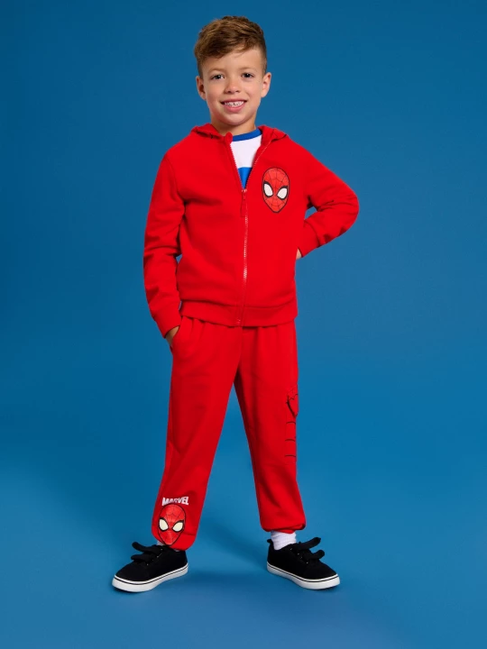 Obrázek produktu Sinsay - Spodnie dresowe Spider-Man - czerwony