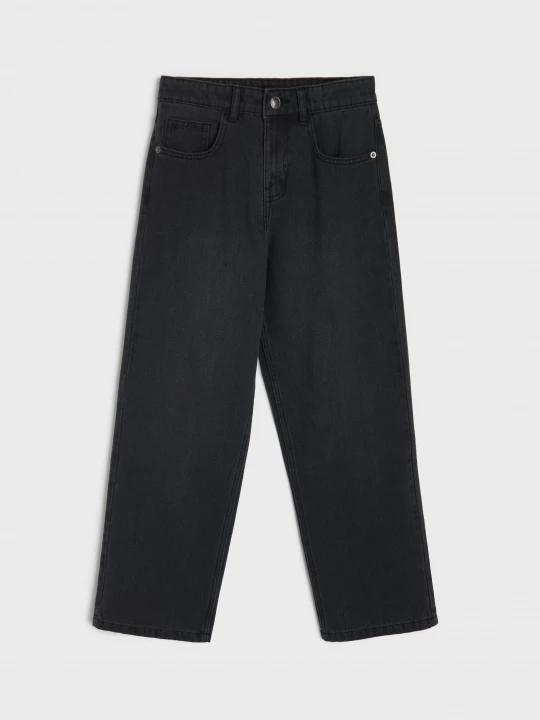 Obrázek produktu Sinsay - Spodnie jeansowe loose fit - czarny