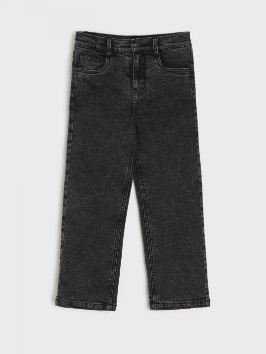 Obrázek produktu Sinsay - Spodnie jeansowe straight comfort - czarny