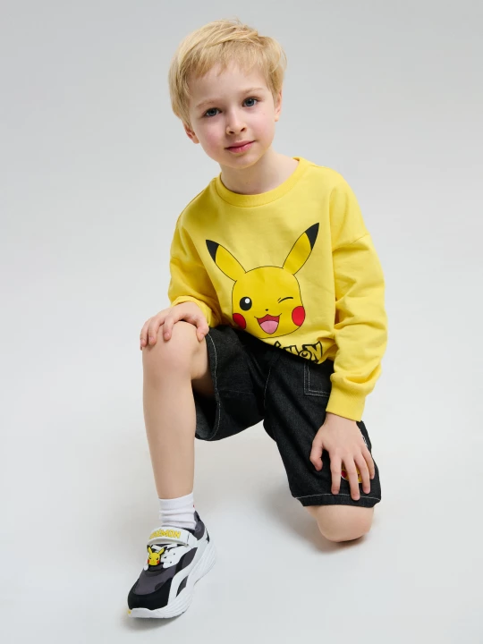 Obrázek produktu Sinsay - Sneakersy ze świecącą podeszwą LED Pokémon - wielobarwny