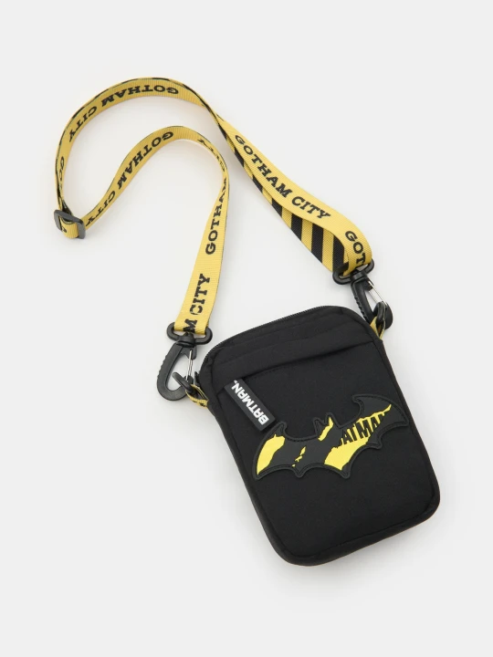 Obrázek produktu Sinsay - Torba crossbody z naszywką Batman - czarny