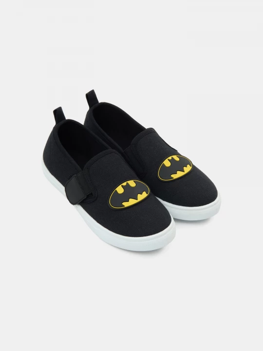 Obrázek produktu Sinsay - Trampki na rzepy Batman - czarny