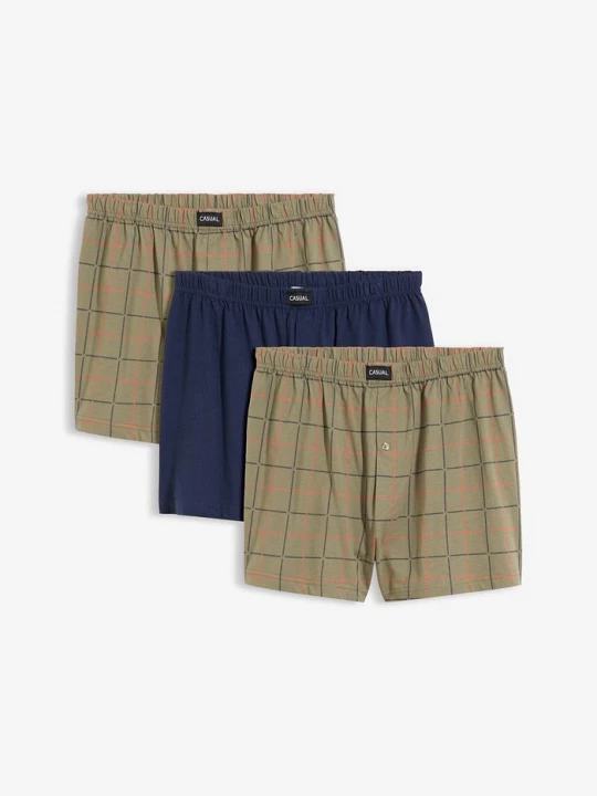 Obrázek produktu Široké boxerky (3 ks v balení) BonPrix