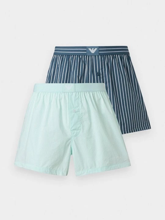 Obrázek produktu Široké boxerky Emporio Armani modrá