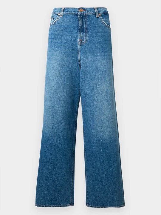 Obrázek produktu Široké džíny 7 For All Mankind světle modrá