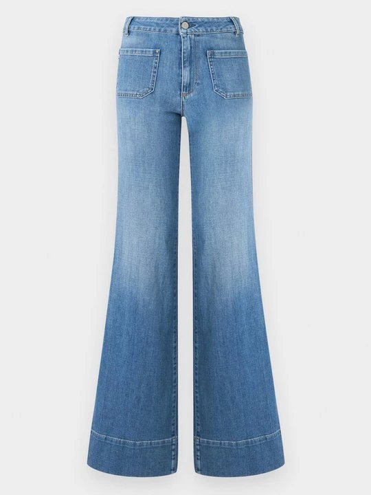 Obrázek produktu Široké džíny Ag Jeans modrý denim