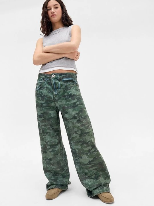 Obrázek produktu Široké džíny BDG Urban Outfitters khaki