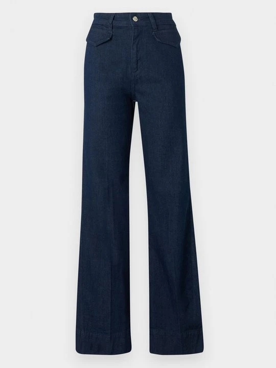 Obrázek produktu Široké džíny Boss tmavomodrý denim