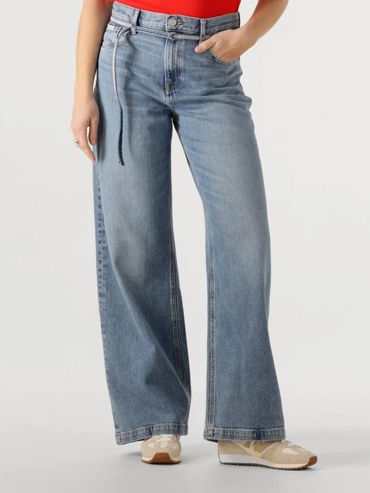 Obrázek produktu Široké džíny Calvin Klein Jeans světle modrá